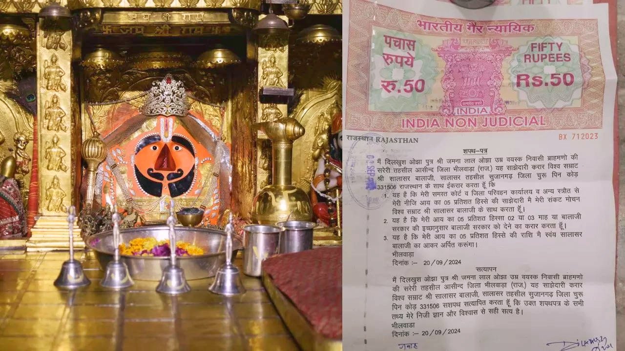 सालासर बालाजी मंदिर में एक अधिवक्ता भगत ने किया ऐतिहासिक दान, देख नितिन पुजारी भी रह गए हैरान! 1 IMG 20240928 120828